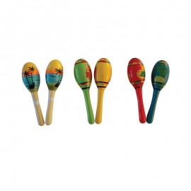 LF M29 MARACAS LEGNO COLORATE MINI