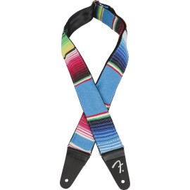 Fender® 2" SERAPE STRAP - BLUE MULTI