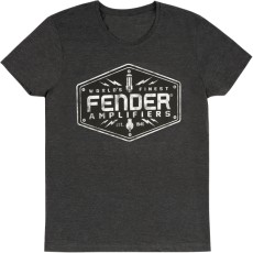 Fender  Amplifiers Logo T-Shirt, Dark Grey, L