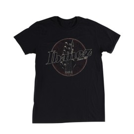 IBANEZ T-SHIRTS HEADSTOCK BK L