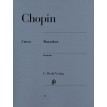 Chopin - Mazurken Urtext per pianoforte