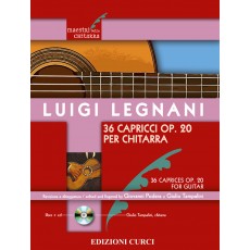 Legnani 36 Capricci op. 20 per chitarra