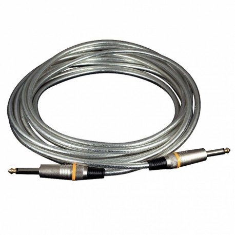 RockCable Cavo JACK JACK 3 MT ARGENTATO