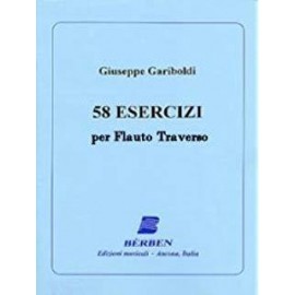 Gariboldi  58 esercizi per flauto traverso