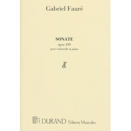 Fauré Sonate N 1 Opus 109