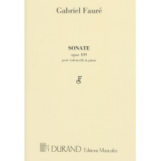 Fauré Sonate N 1 Opus 109