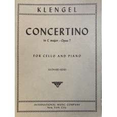 Klengel Concertino Do Op. 7 per cello e piano