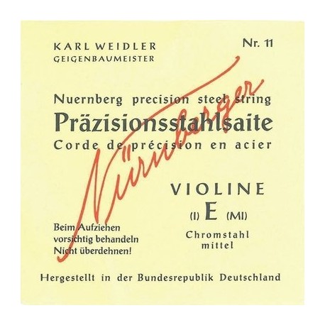 NÜRNBERGER Set Violino 3/4 PRÄZISION VOLLKERN