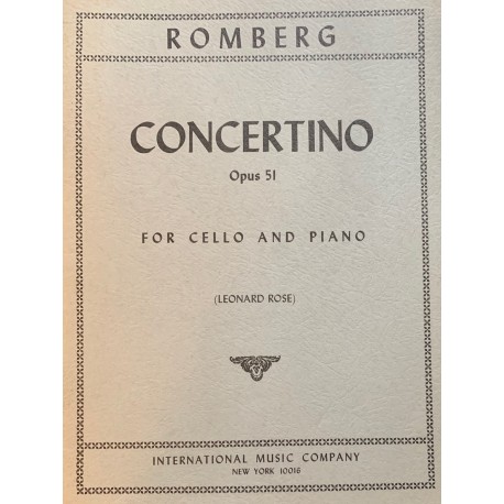 Romberg Concertino Re M. Op. 51