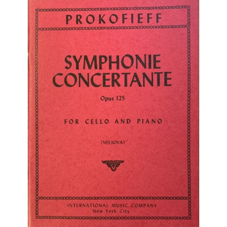 Prokofieff Symphonie Concertante op. 125