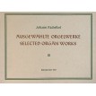 Pachelbel Ausgewahlte Orgelwerke 3