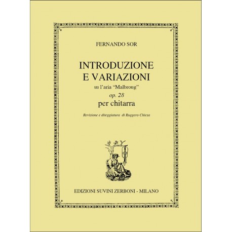 Sor - Introduzioni e Variazioni Op28