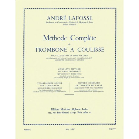Lafosse  - Metodo completo Volume 1