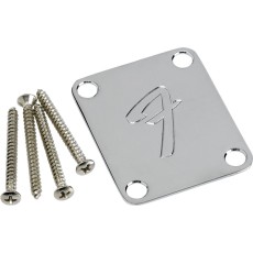 Fender NECK PLATE - 'F', CHROME