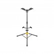 Hercules HCGS-432B+ Supporto per 3 chitarre