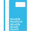 Quaderno di musica 12 righi 32 pagine