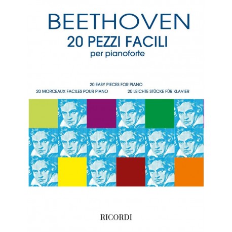 Beethoven 20 PEZZI FACILI PER PIANOFORTE