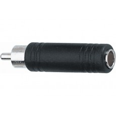 Adattatore AD66 RCA / Jack 6.3 mm mono femmina.