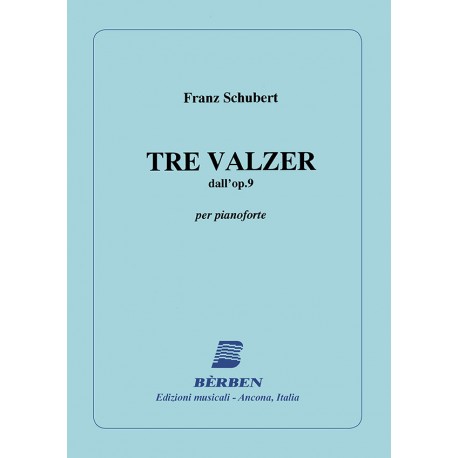 Schubert Tre valzer