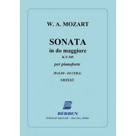 Mozart Sonata in do maggiore K.V. 545