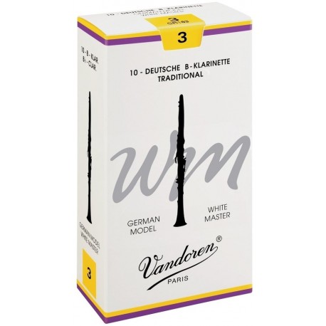 Vandoren CR163 Ance White Master Clarinetto Sib 3
