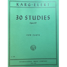 Karg-Elert 30 Studi opera 107
