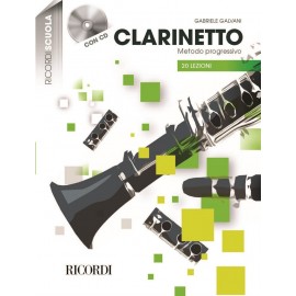 CLARINETTO - METODO PROGRESSIVO IN 20 LEZIONI + CD