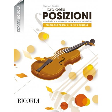 Violino - IL LIBRO DELLE POSIZIONI - FASC. I: II, III E IV