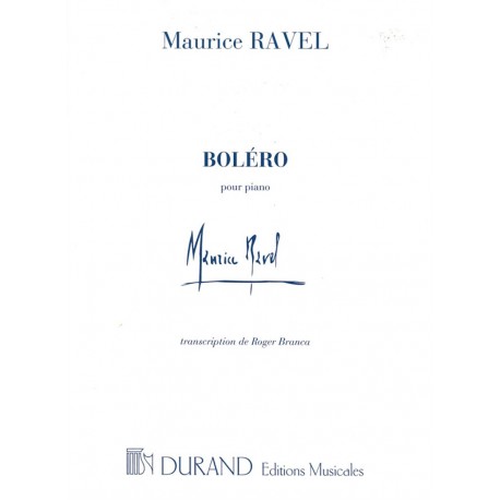 Ravel Bolero per piano