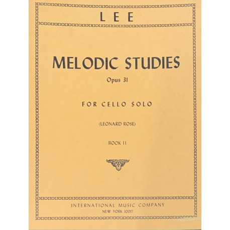 Lee - Melodic Studies op 31 Book 2