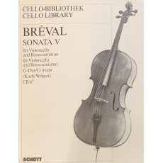 Breval - Sonata V per cello e basso continuo