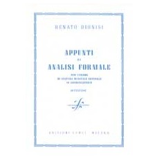 Dionisi - Appunti di analisi formale