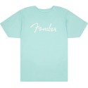 Fender® Spaghetti Logo T-Shirt, Daphne Blue, XL