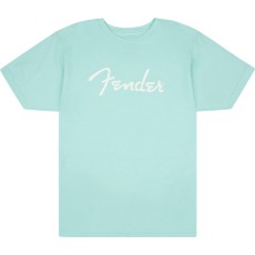 Fender® Spaghetti Logo T-Shirt, Daphne Blue,  Large