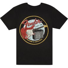 Fender® 1946 Guitars & Amplifiers T-Shirt, Vintage Black, XL