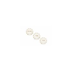Fender Stratocaster® Knobs, Aged White