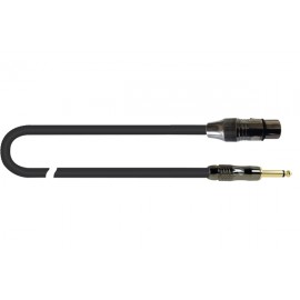 Quik Lok ITST/FJM-5 cavo XLR (f) Jack 6,3