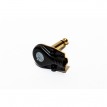 Quik Lok  G/112 JACK MONO 6.3 FLAT 90° GOLD