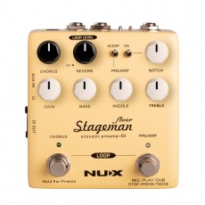 NUX TAGEMAN FLOOR Stageman Floor Acoustic Preamp & DI with looper