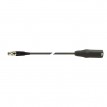 Quik Lok STR/620K-2 BK MINI XLR FEMMINA/XLR MASCHIO