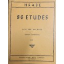 HRABE - 86 Etudes for String Bass