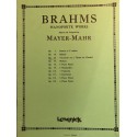 BRAHMS Pianoforte Works - Op. 24