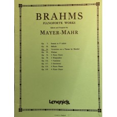 BRAHMS Pianoforte Works - Op.118