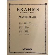 BRAHMS Pianoforte Works - Op.76