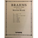 BRAHMS Pianoforte Works - Op.10
