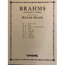BRAHMS Pianoforte Works - Op.76
