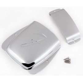 Fender® Pure Vintage Jazz Bass® Ashtray Cover Set, Steel/Chrome