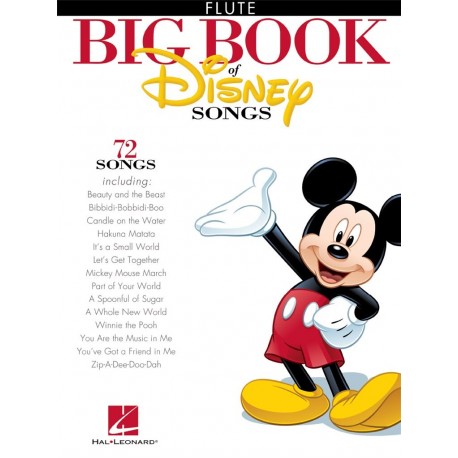 THE BIG BOOK OF DISNEY SONGS