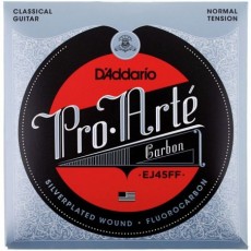 D'Addario EJ45FF Pro-Arté Carbon, Dynacore Basses, Normal Tension