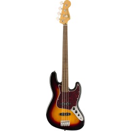 Squier CV 60s JAZZ BASS FRETLESS  LRL 3TS